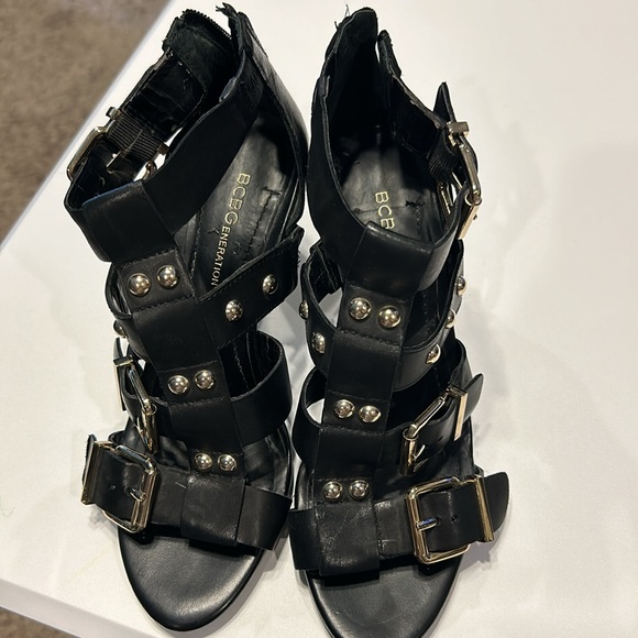 EUC BCBGeneration gladiator style heels! - Picture 6 of 9